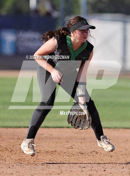 Thumbnail 3 in Reedley @ Fowler (CIF CS Softball Championships-Division 3) photogallery.