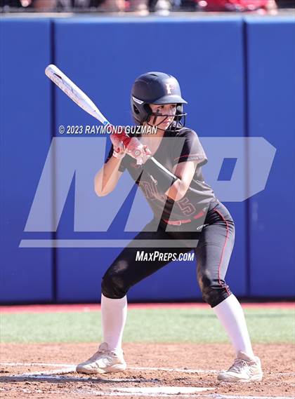 Thumbnail 2 in Reedley @ Fowler (CIF CS Softball Championships-Division 3) photogallery.