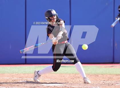 Thumbnail 2 in Reedley @ Fowler (CIF CS Softball Championships-Division 3) photogallery.