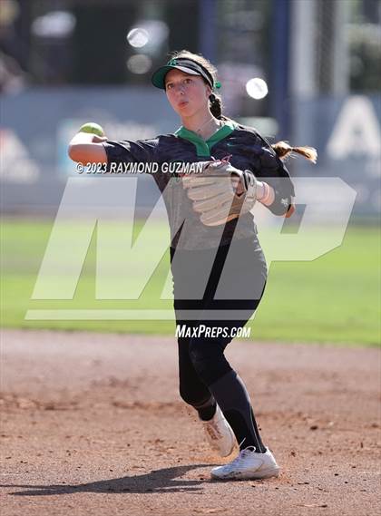 Thumbnail 1 in Reedley @ Fowler (CIF CS Softball Championships-Division 3) photogallery.