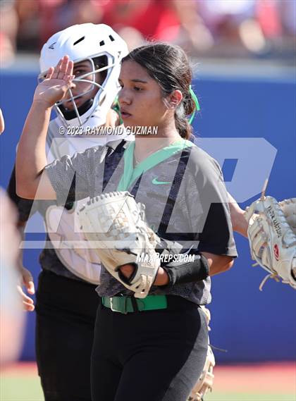 Thumbnail 1 in Reedley @ Fowler (CIF CS Softball Championships-Division 3) photogallery.