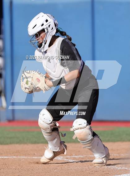 Thumbnail 1 in Reedley @ Fowler (CIF CS Softball Championships-Division 3) photogallery.