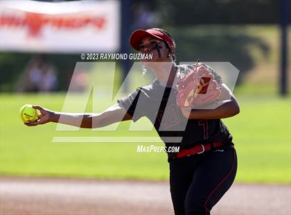 Thumbnail 1 in Reedley @ Fowler (CIF CS Softball Championships-Division 3) photogallery.