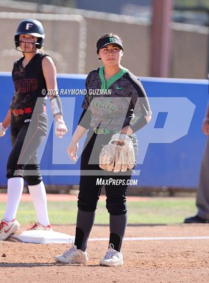 Thumbnail 3 in Reedley @ Fowler (CIF CS Softball Championships-Division 3) photogallery.