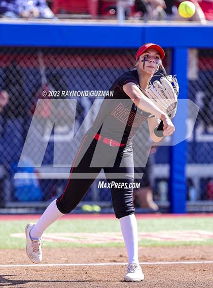 Thumbnail 1 in Reedley @ Fowler (CIF CS Softball Championships-Division 3) photogallery.