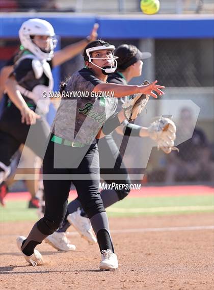 Thumbnail 1 in Reedley @ Fowler (CIF CS Softball Championships-Division 3) photogallery.