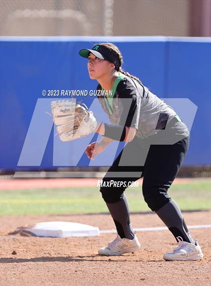 Thumbnail 1 in Reedley @ Fowler (CIF CS Softball Championships-Division 3) photogallery.