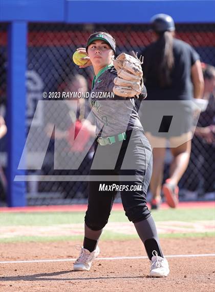 Thumbnail 1 in Reedley @ Fowler (CIF CS Softball Championships-Division 3) photogallery.