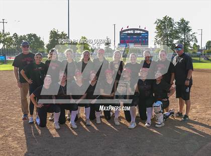 Thumbnail 3 in Reedley @ Fowler (CIF CS Softball Championships-Division 3) photogallery.