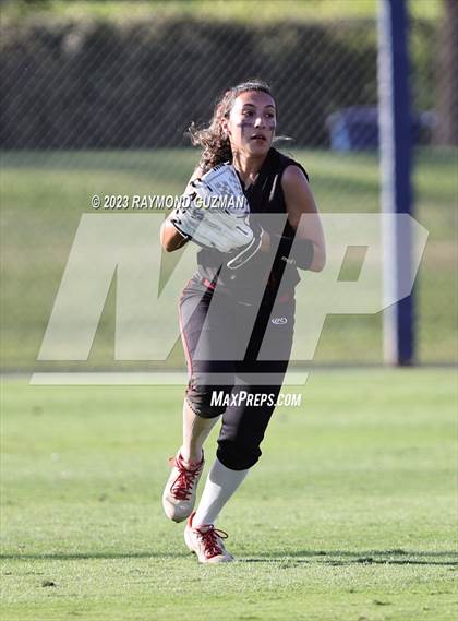 Thumbnail 3 in Reedley @ Fowler (CIF CS Softball Championships-Division 3) photogallery.