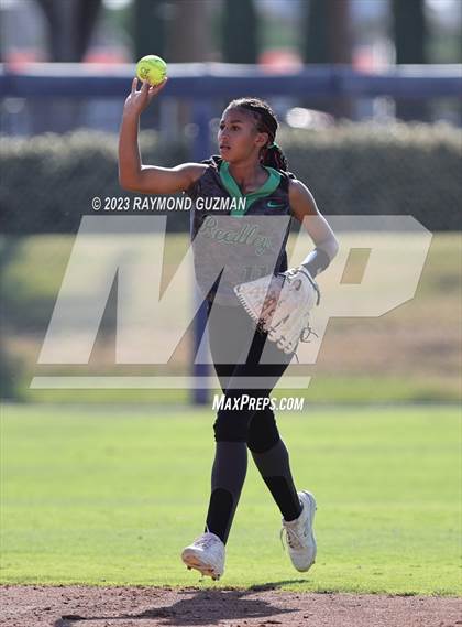 Thumbnail 3 in Reedley @ Fowler (CIF CS Softball Championships-Division 3) photogallery.