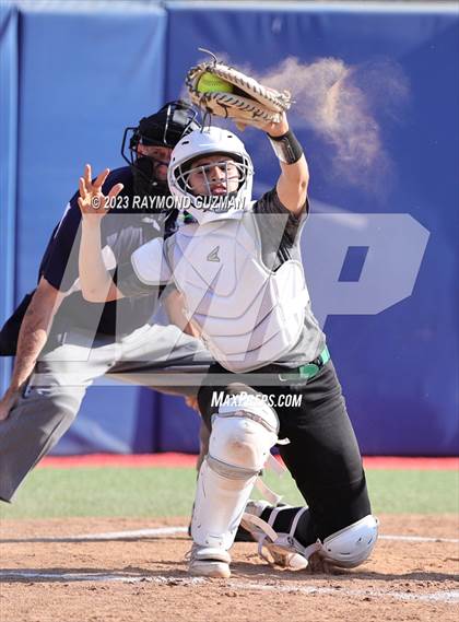 Thumbnail 3 in Reedley @ Fowler (CIF CS Softball Championships-Division 3) photogallery.