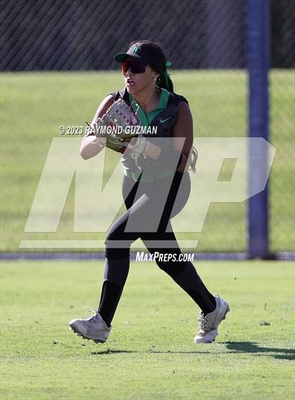 Thumbnail 3 in Reedley @ Fowler (CIF CS Softball Championships-Division 3) photogallery.