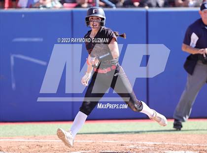 Thumbnail 3 in Reedley @ Fowler (CIF CS Softball Championships-Division 3) photogallery.