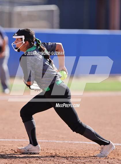 Thumbnail 1 in Reedley @ Fowler (CIF CS Softball Championships-Division 3) photogallery.