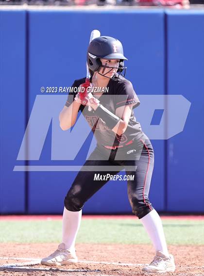 Thumbnail 1 in Reedley @ Fowler (CIF CS Softball Championships-Division 3) photogallery.