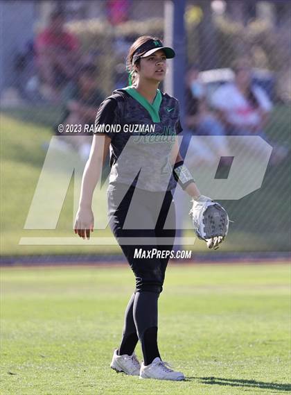 Thumbnail 2 in Reedley @ Fowler (CIF CS Softball Championships-Division 3) photogallery.