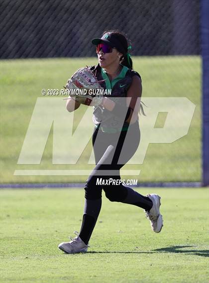 Thumbnail 1 in Reedley @ Fowler (CIF CS Softball Championships-Division 3) photogallery.