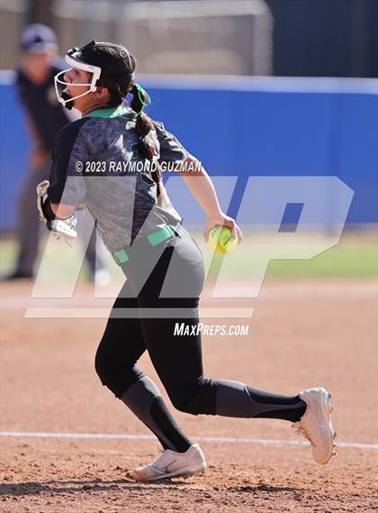 Thumbnail 2 in Reedley @ Fowler (CIF CS Softball Championships-Division 3) photogallery.