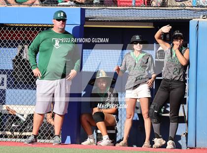 Thumbnail 3 in Reedley @ Fowler (CIF CS Softball Championships-Division 3) photogallery.