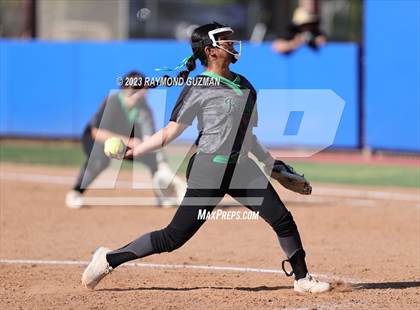 Thumbnail 2 in Reedley @ Fowler (CIF CS Softball Championships-Division 3) photogallery.