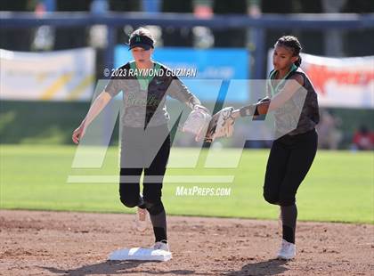 Thumbnail 1 in Reedley @ Fowler (CIF CS Softball Championships-Division 3) photogallery.
