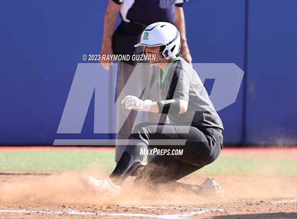 Thumbnail 3 in Reedley @ Fowler (CIF CS Softball Championships-Division 3) photogallery.