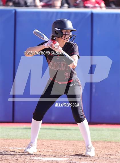Thumbnail 1 in Reedley @ Fowler (CIF CS Softball Championships-Division 3) photogallery.