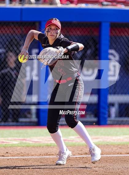 Thumbnail 1 in Reedley @ Fowler (CIF CS Softball Championships-Division 3) photogallery.