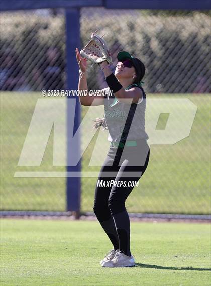Thumbnail 3 in Reedley @ Fowler (CIF CS Softball Championships-Division 3) photogallery.