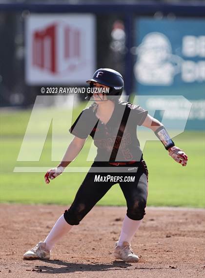 Thumbnail 1 in Reedley @ Fowler (CIF CS Softball Championships-Division 3) photogallery.