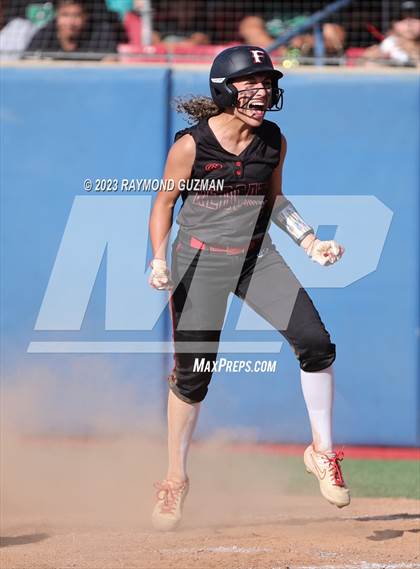 Thumbnail 1 in Reedley @ Fowler (CIF CS Softball Championships-Division 3) photogallery.