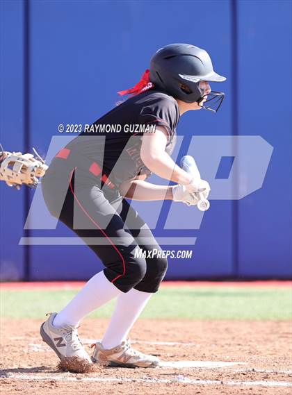 Thumbnail 3 in Reedley @ Fowler (CIF CS Softball Championships-Division 3) photogallery.