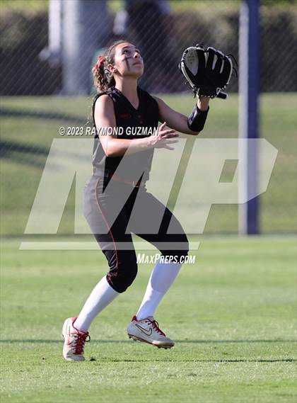 Thumbnail 3 in Reedley @ Fowler (CIF CS Softball Championships-Division 3) photogallery.