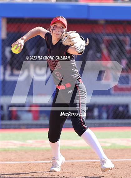 Thumbnail 2 in Reedley @ Fowler (CIF CS Softball Championships-Division 3) photogallery.