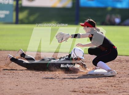 Thumbnail 3 in Reedley @ Fowler (CIF CS Softball Championships-Division 3) photogallery.