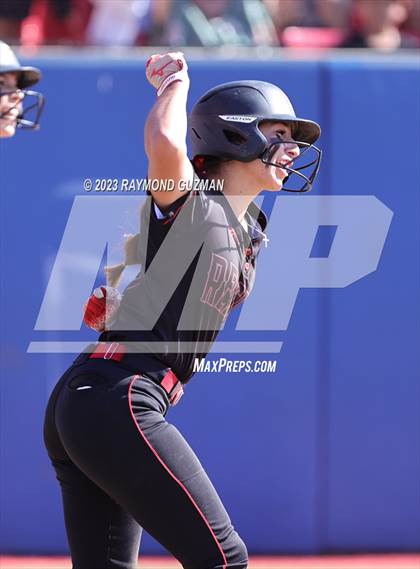 Thumbnail 2 in Reedley @ Fowler (CIF CS Softball Championships-Division 3) photogallery.