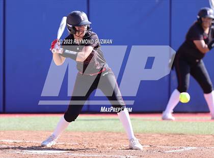 Thumbnail 3 in Reedley @ Fowler (CIF CS Softball Championships-Division 3) photogallery.