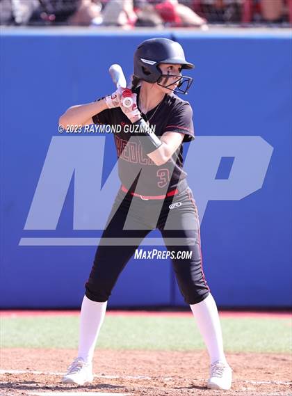 Thumbnail 3 in Reedley @ Fowler (CIF CS Softball Championships-Division 3) photogallery.