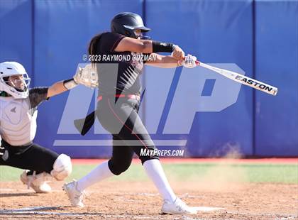 Thumbnail 3 in Reedley @ Fowler (CIF CS Softball Championships-Division 3) photogallery.