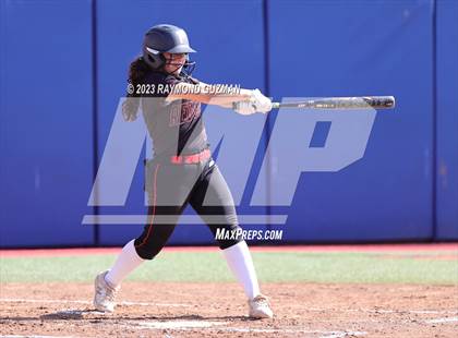 Thumbnail 3 in Reedley @ Fowler (CIF CS Softball Championships-Division 3) photogallery.