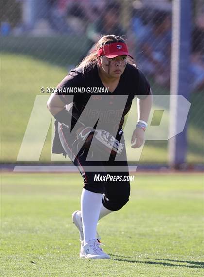 Thumbnail 1 in Reedley @ Fowler (CIF CS Softball Championships-Division 3) photogallery.