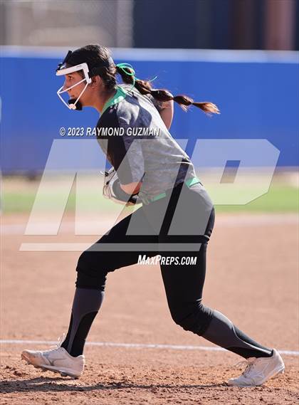 Thumbnail 3 in Reedley @ Fowler (CIF CS Softball Championships-Division 3) photogallery.