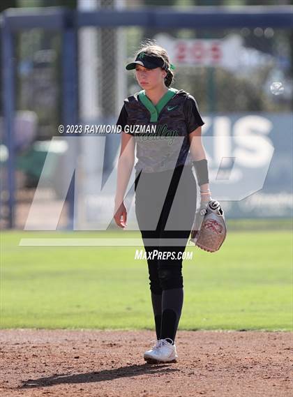 Thumbnail 2 in Reedley @ Fowler (CIF CS Softball Championships-Division 3) photogallery.