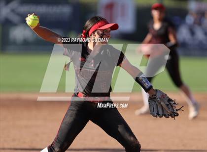 Thumbnail 1 in Reedley @ Fowler (CIF CS Softball Championships-Division 3) photogallery.