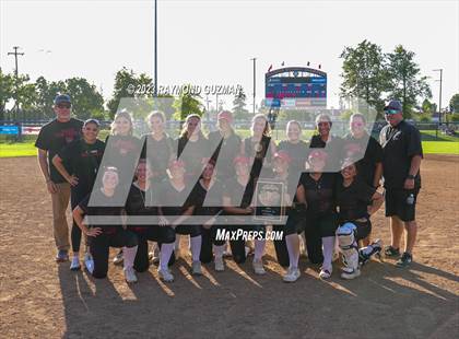 Thumbnail 1 in Reedley @ Fowler (CIF CS Softball Championships-Division 3) photogallery.