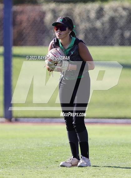 Thumbnail 2 in Reedley @ Fowler (CIF CS Softball Championships-Division 3) photogallery.