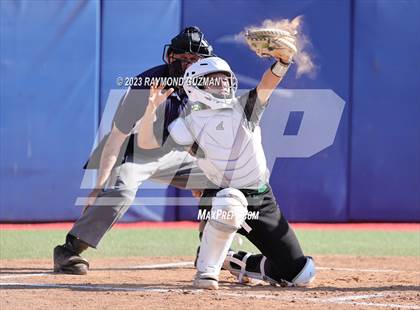 Thumbnail 2 in Reedley @ Fowler (CIF CS Softball Championships-Division 3) photogallery.