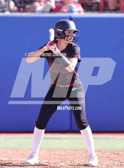Thumbnail 1 in Reedley @ Fowler (CIF CS Softball Championships-Division 3) photogallery.