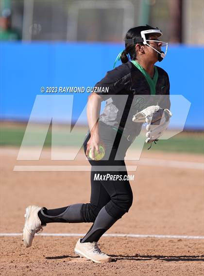 Thumbnail 1 in Reedley @ Fowler (CIF CS Softball Championships-Division 3) photogallery.